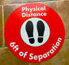 Physical/Social Distancing Signage